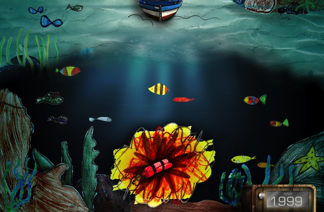 Final product screenshot - fisherman journey underwater